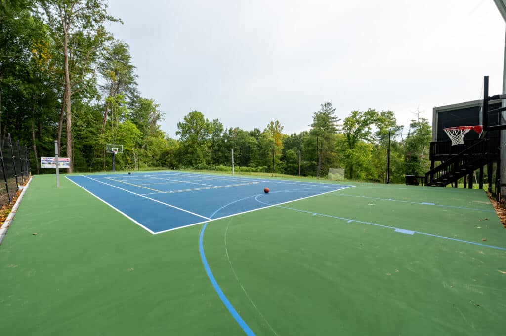 Sport Courts by Sam The Concrete Man
